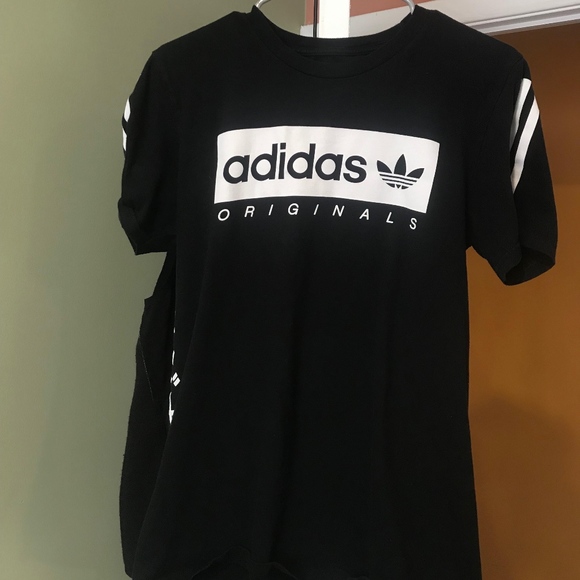 adidas original t shirt black